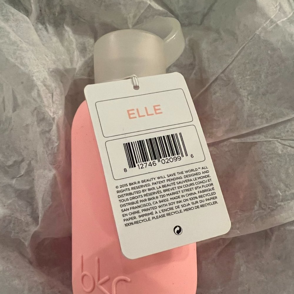 NEW bkr bottle 8oz in Elle